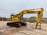 Front of used Komatsu Excavator